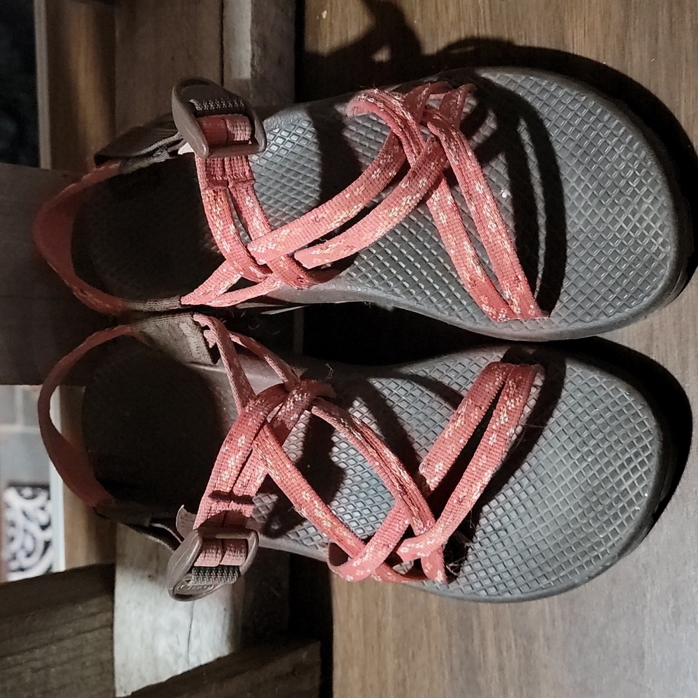 Chaco Women's Coral Pink Strappy Sandals